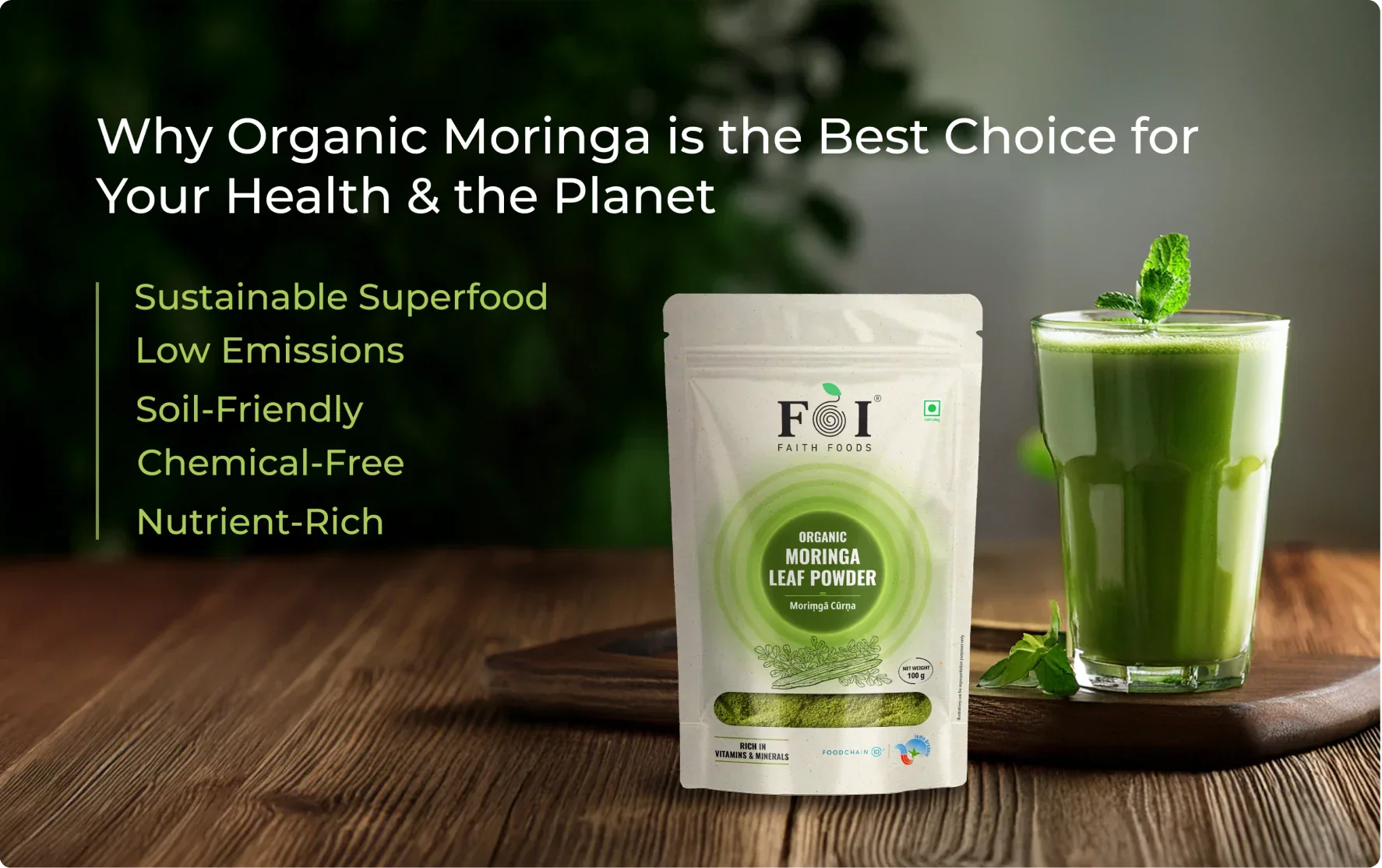 Why Organic Moringa is the Best Choice for Your Health & the Planet