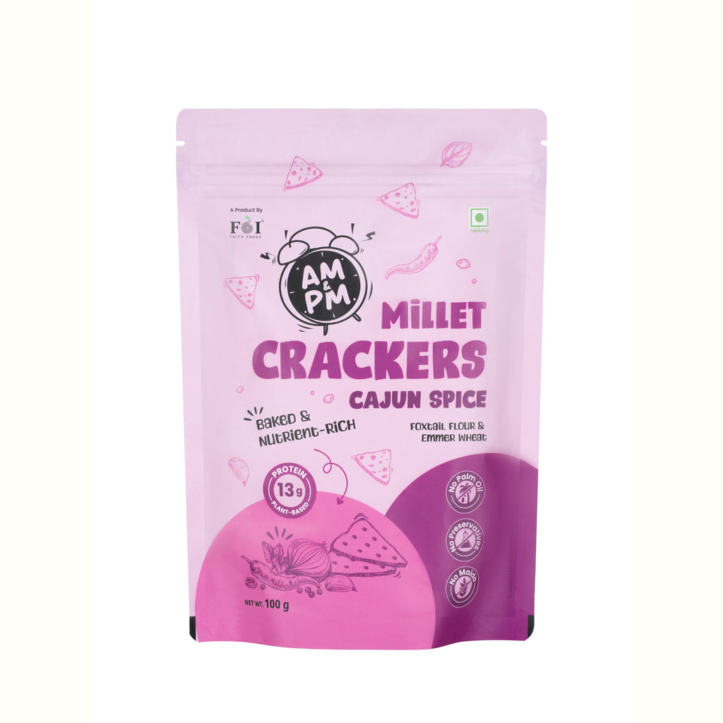 Cajun Spice Millet Cracker