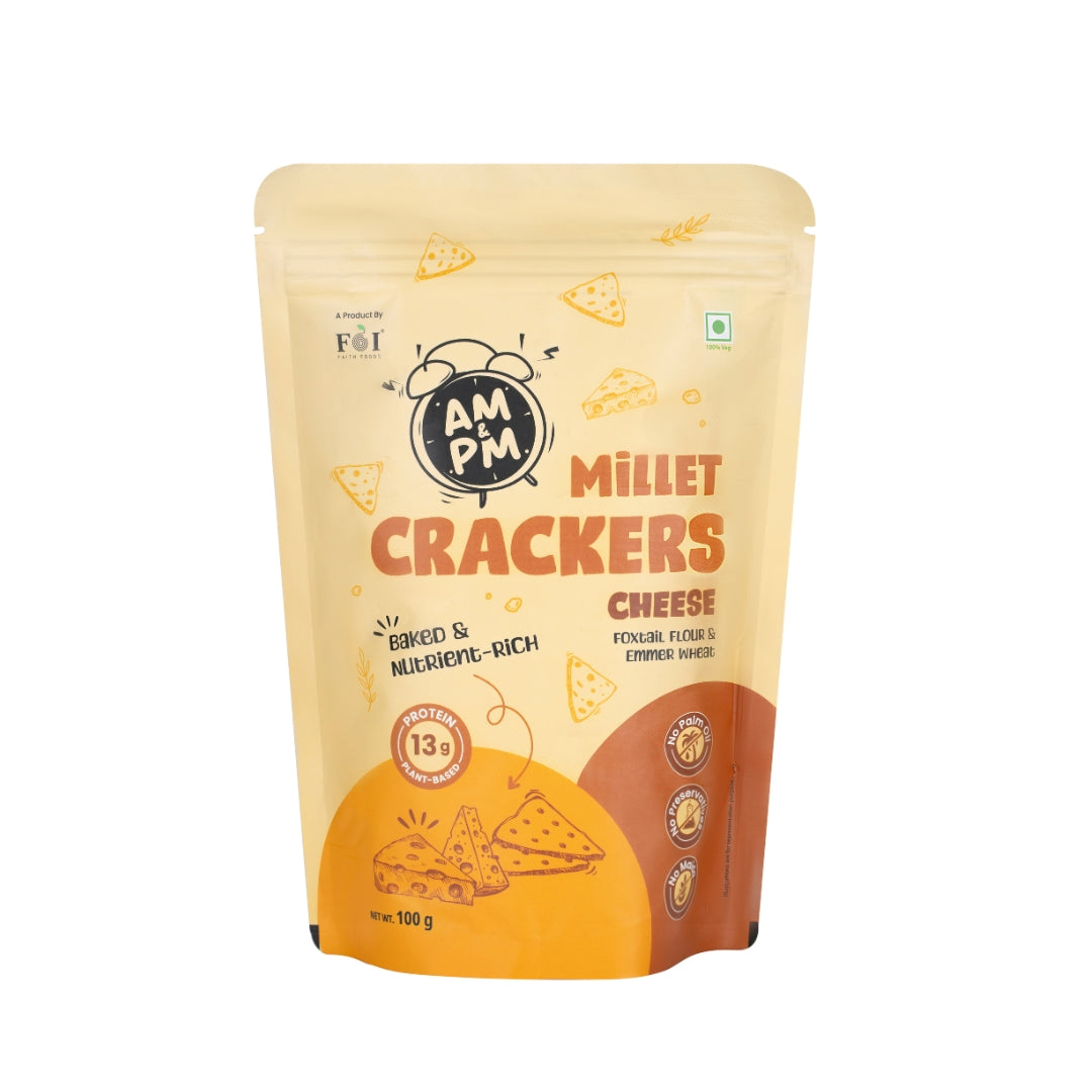 Cheese Millet Cracker