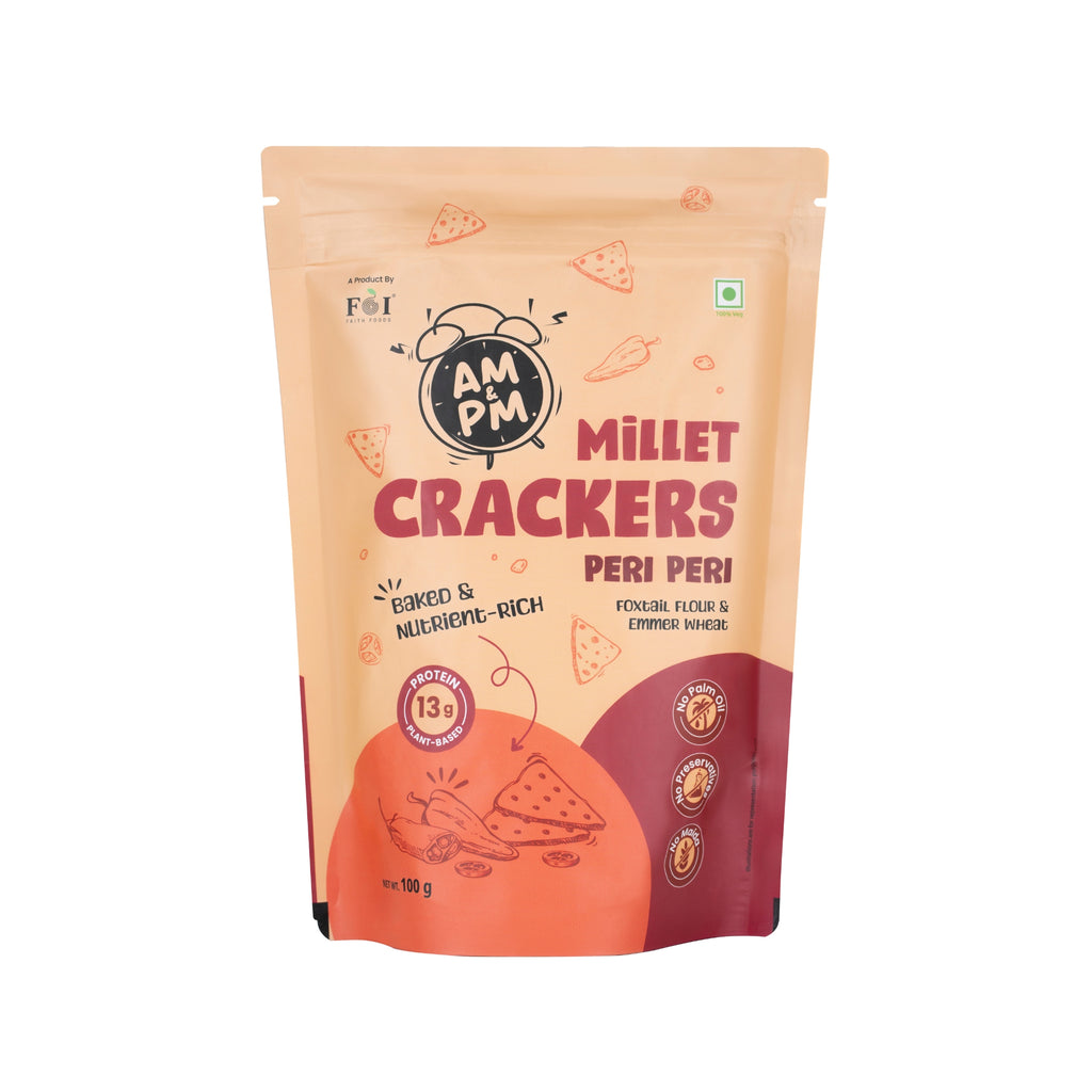 Peri Peri Millet Cracker