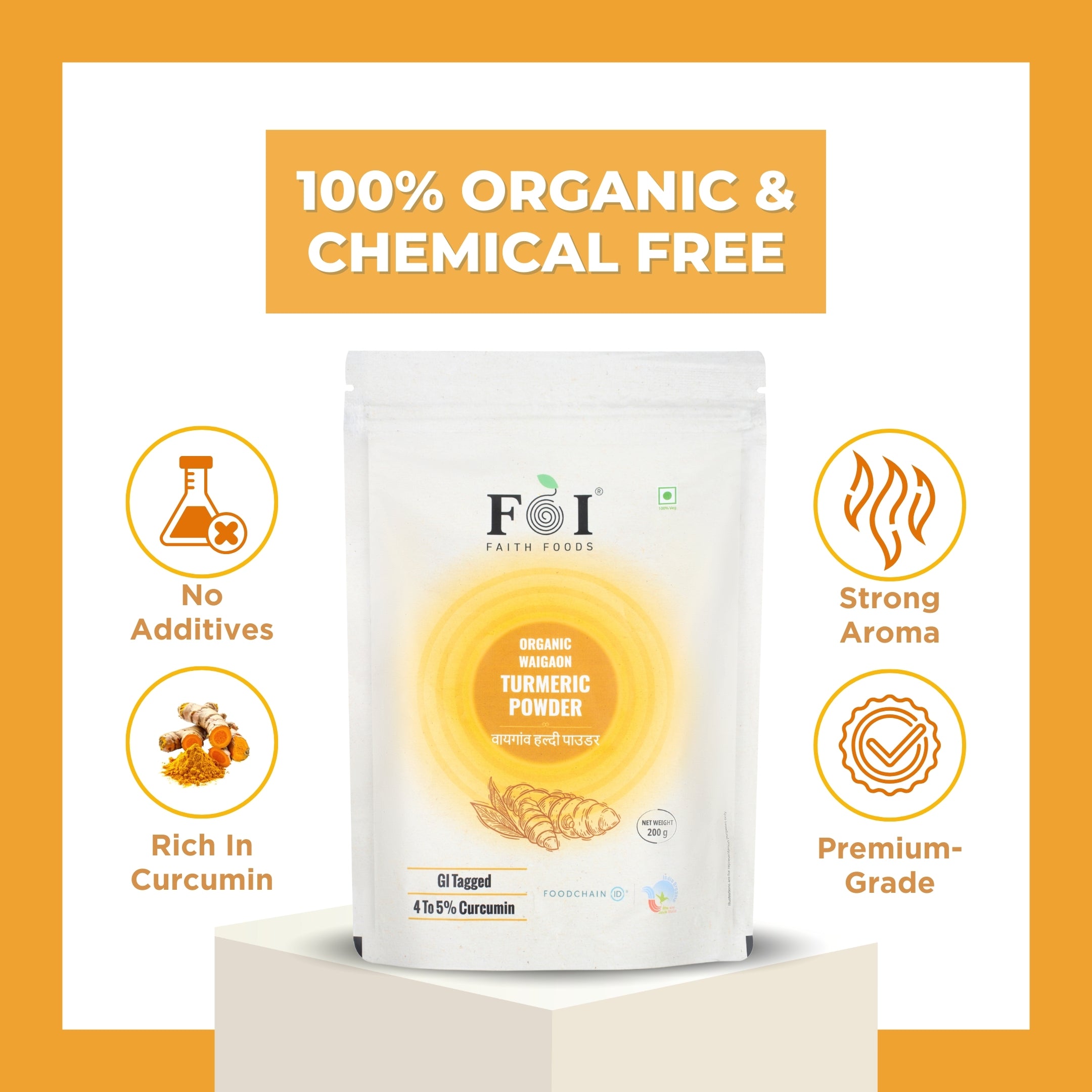Waigaon Turmeric Powder