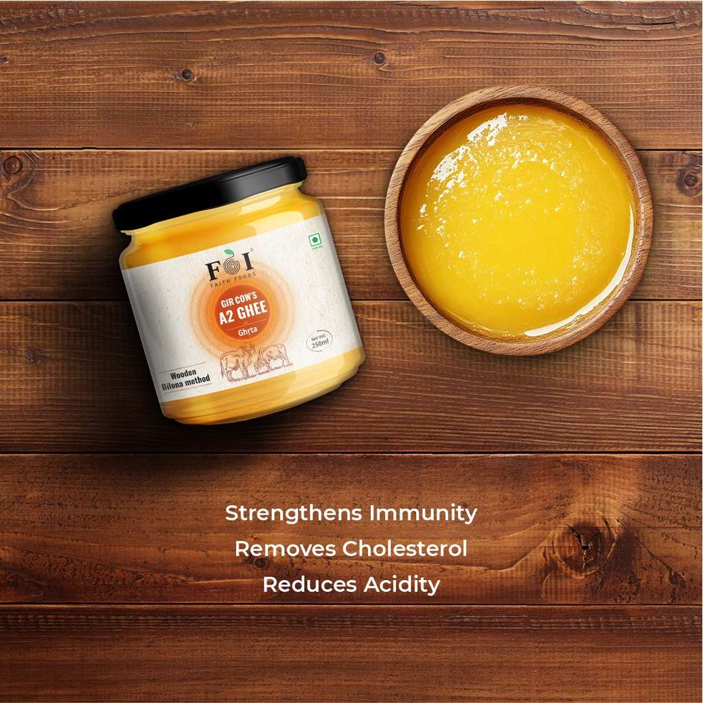 Gir Cow's A2 Ghee (250ML)