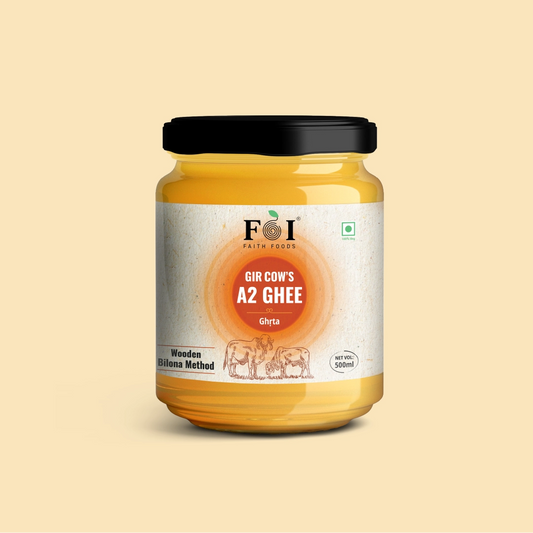 Gir Cow's A2 Ghee (500ML)