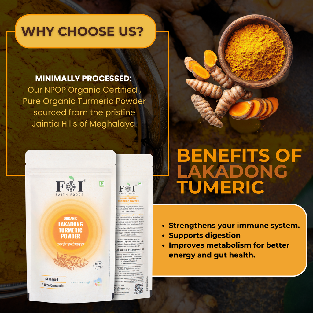 Lakadong Turmeric Powder