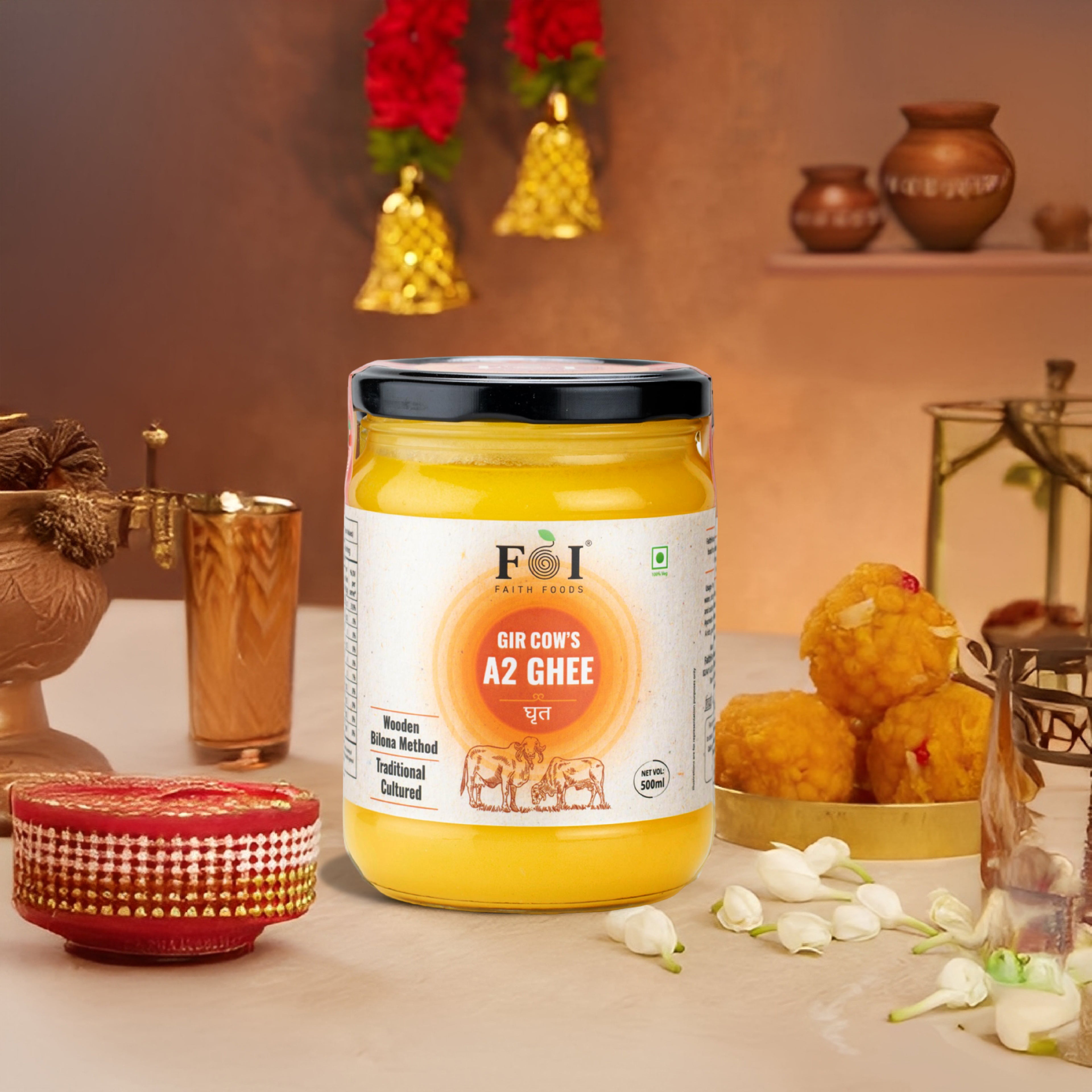 Gir Cow's A2 Ghee (500ML)