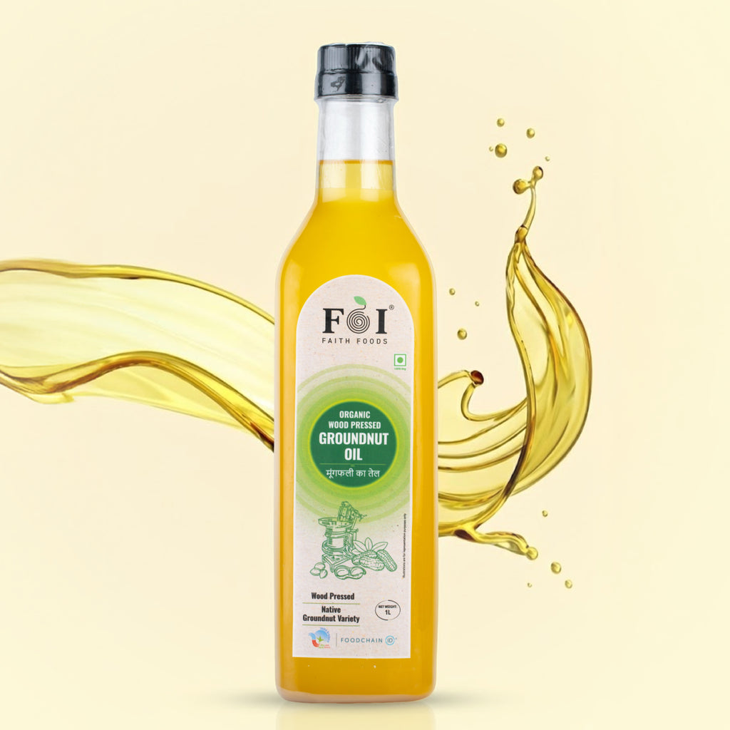Cold Pressed Groundnut Oil