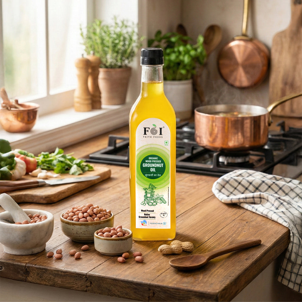 Cold Pressed Groundnut Oil
