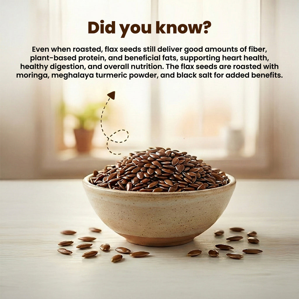 Roasted Flax Seeds