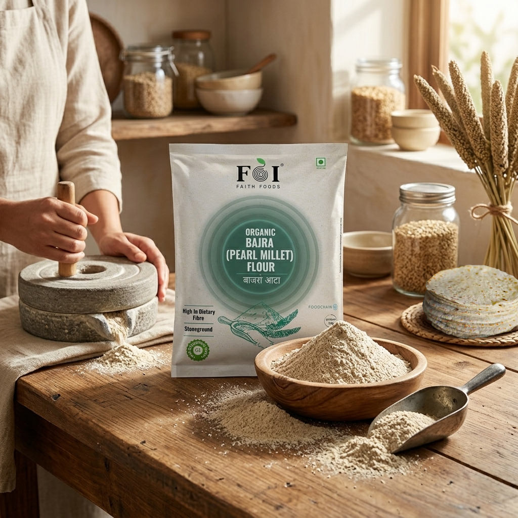 Organic Bajra (Pearl Millet) Flour