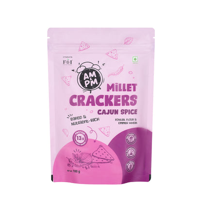 Cajun Spice Millet Cracker