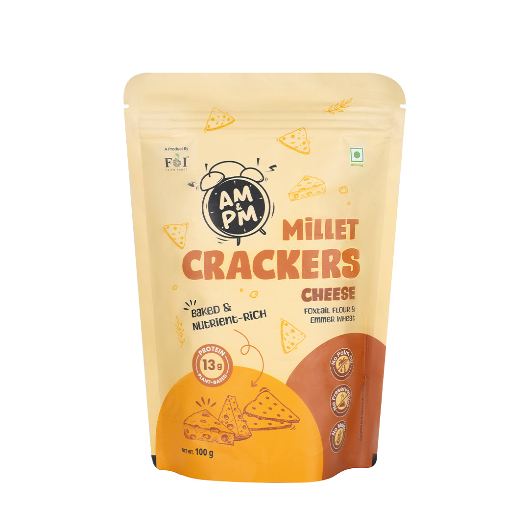 Cheese Millet Cracker