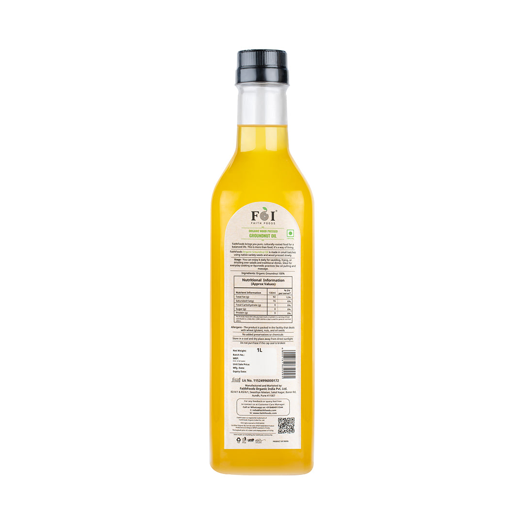 Cold Pressed Groundnut Oil