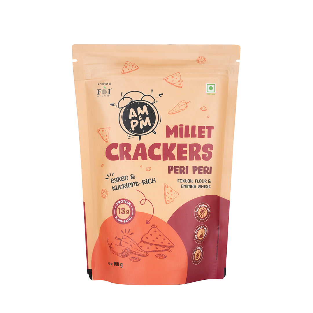 Peri Peri Millet Cracker