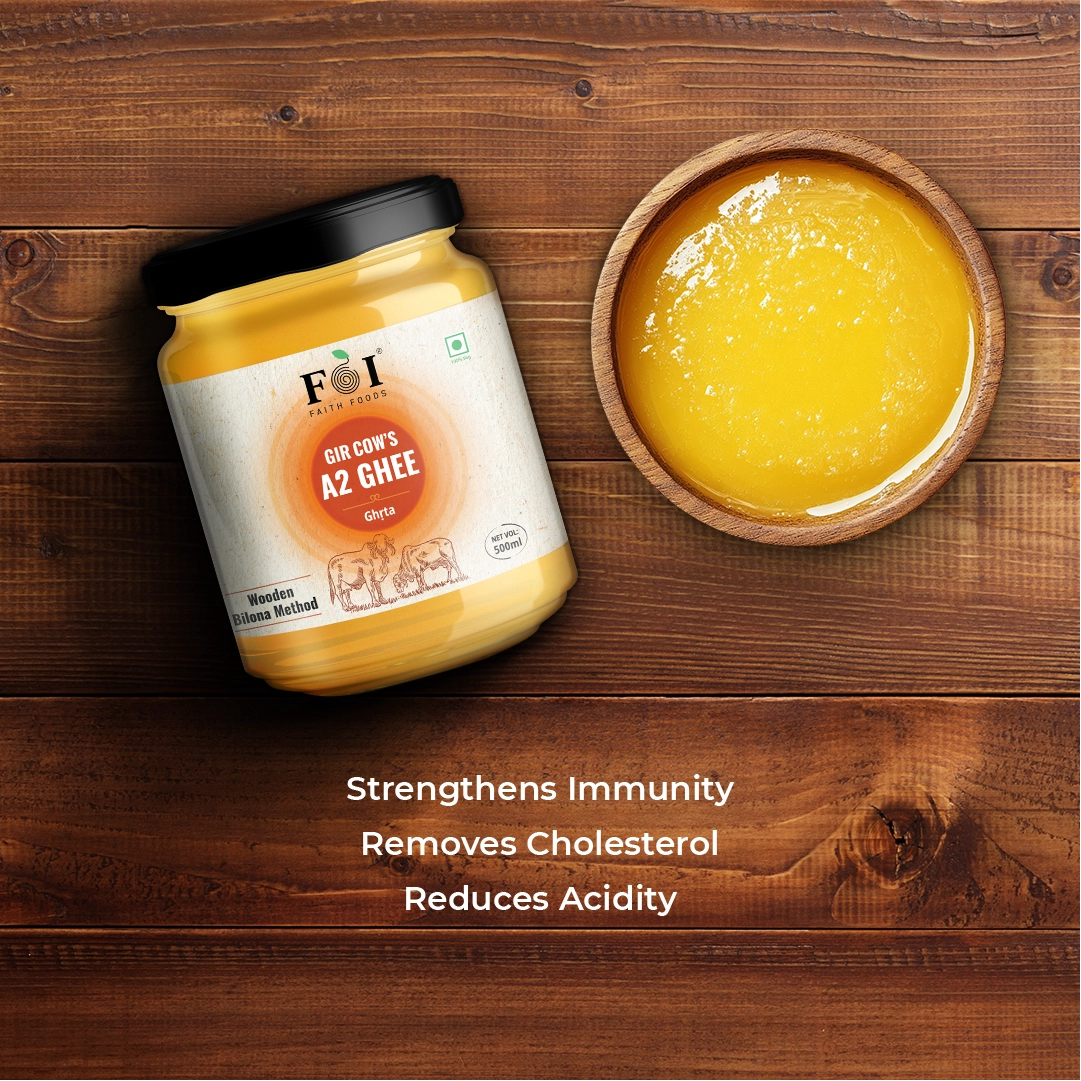Gir Cow's A2 Ghee (500ML)