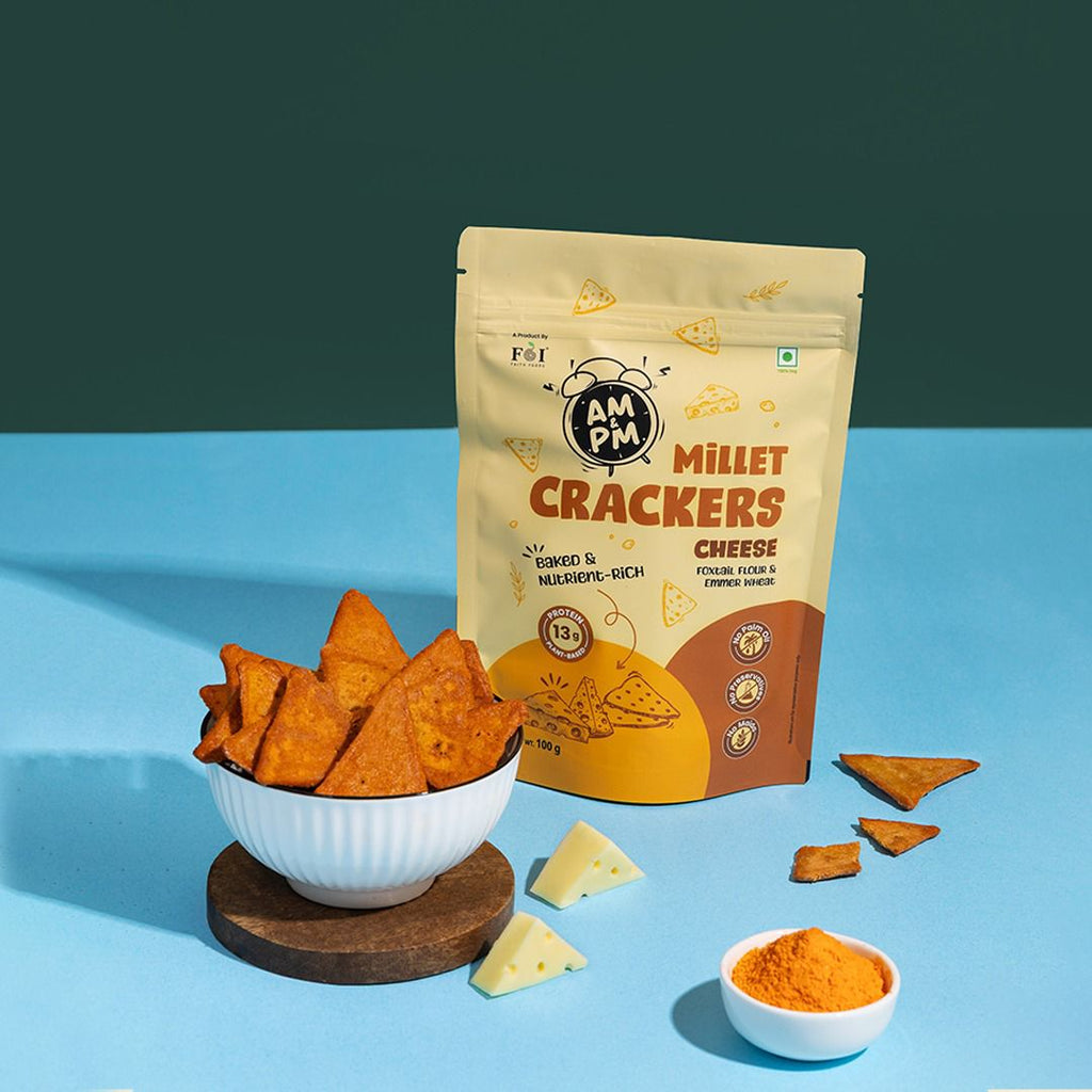 Cheese Millet Cracker