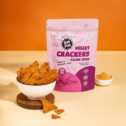 Cajun Spice Millet Cracker