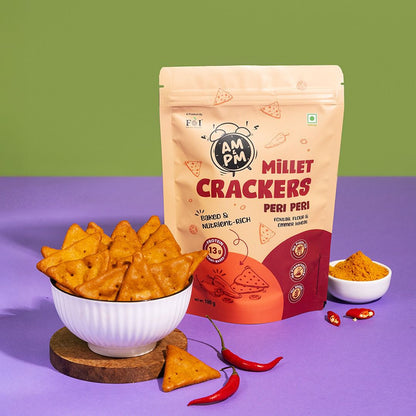 Peri Peri Millet Cracker