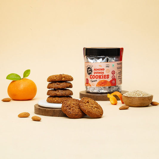 Almond Quinoa Orange Cookies